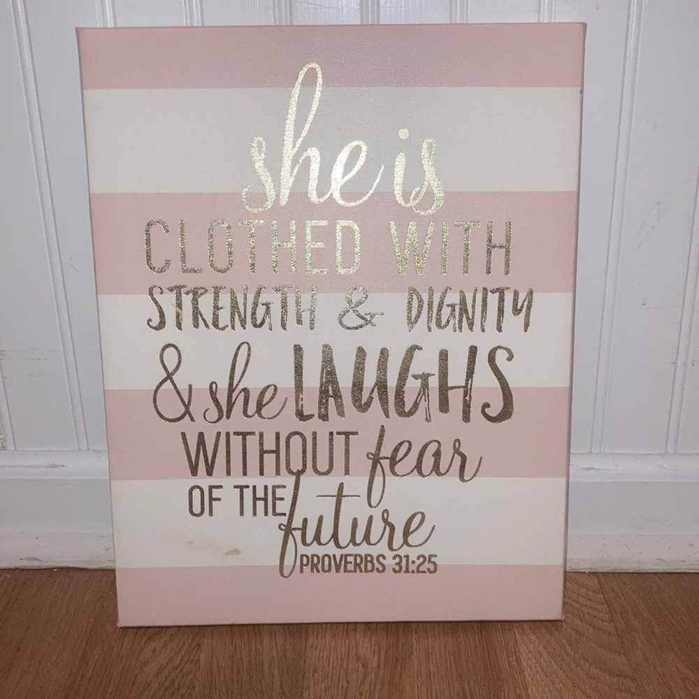 Girls wall hanging